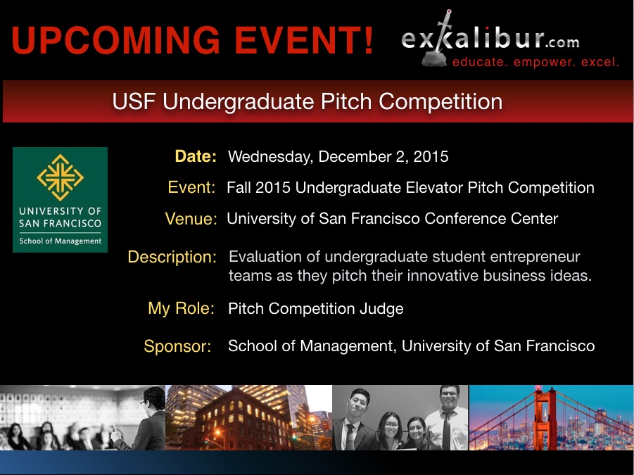 University of San Francisco Undergraduate Pitch Competition