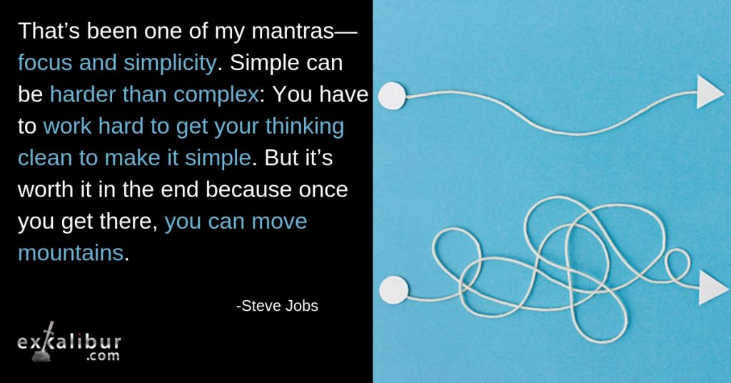 Monday Quote of the Week: How hard is simplicity?