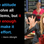 The Value of a Positive Attitude